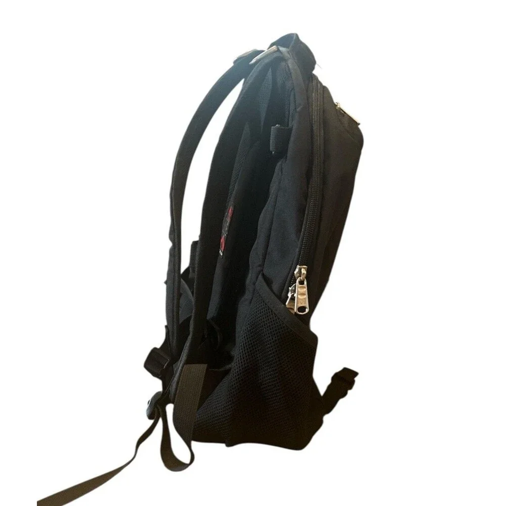 Obersee Black Diaper Bag Backpack With Changing Pad